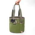 thumbnail image 2 of Bucket Tool Organizer Bucket organizer Garden Tools Storage Bag, with Pockets Garden Tote Canvas, Garden Tool Set Kit, 2 of 6