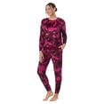 thumbnail image 3 of Secret Treasures Women's and Women's Plus 2-piece Stretch Knit Velour Top and Jogger Set, 3 of 5