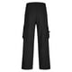 thumbnail image 5 of Pantalones largos para hombre, casuales, de moda, de color sólido, con cordón, cintura elástica y bolsillos., 5 of 8