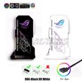thumbnail image 1 of 4090 GPU Holder Jack Support 40 Series VGA Bracket RGB Flow MSI AORUS ROG TUF Belief Anime Characters PC Assemble MOD ROG Black, 1 of 6