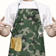 thumbnail image 2 of Camouflage Adjustable Waterproof Apron for Adults 33x27 Inch – Cooking Apron with 2 Large Pockets, Durable Polyester Bib for Kitchen, Baking, BBQ, and Home Use, 2 of 6