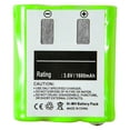 thumbnail image 4 of Batteries N Accessories BNA-WB-H1004 2-Way Radio Battery - Ni-MH, 3.6V, 1600 mAh, Ultra High Capacity Battery - Replacement for Motorola 53615 Battery, 4 of 5