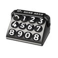 thumbnail image 4 of Miulika Car Parking Number Plate,Parking Phone Number Plate,Vehicle Creative Notification Phone Number Card,Parking Phone Number Card Black, 4 of 9