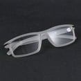 thumbnail image 3 of 3 Pairs of Transparent Resin Classic Reading Glasses 4.00, Plastic Rectangle Sport Business Readers 4.00 for Men, 3 of 5
