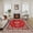 Burgendy, variant on SUSUZI 5x7 Area Rug, 5.3' x 7.5' Boho Floral Vintage Rug for Living Room Bedroom, Washable Low Pile Non Slip Carpet, Soft Indoor Rug for Dining Room Home Decor