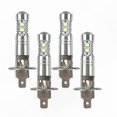 thumbnail image 1 of 4-Piece LED Headlight and Fog Light Kit, 6000K Xenon White, High Brightness for Driving Safety, 1 of 4