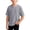Gray, variant on AJTQTH Kids Boys Henley T-Shirts Waffle Knit Summer Short Sleeve Button V Neck Basic Solid Color Tees Tops Lightweight Comfy Beach Vacation School Uniform Tshirt Blue 5-6 Years