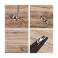 thumbnail image 2 of Winyuyby 304 Stainless Steel Wire Rope Clothesline Lifting Rope Set, 2 of 6