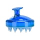 thumbnail image 3 of Cepillo de silicona para la cabeza del cuero cabelludo, peine para lavar el cabello, cuidado del cabello (azul transparente) Likrtyny Cuidado Belleza, 3 of 8