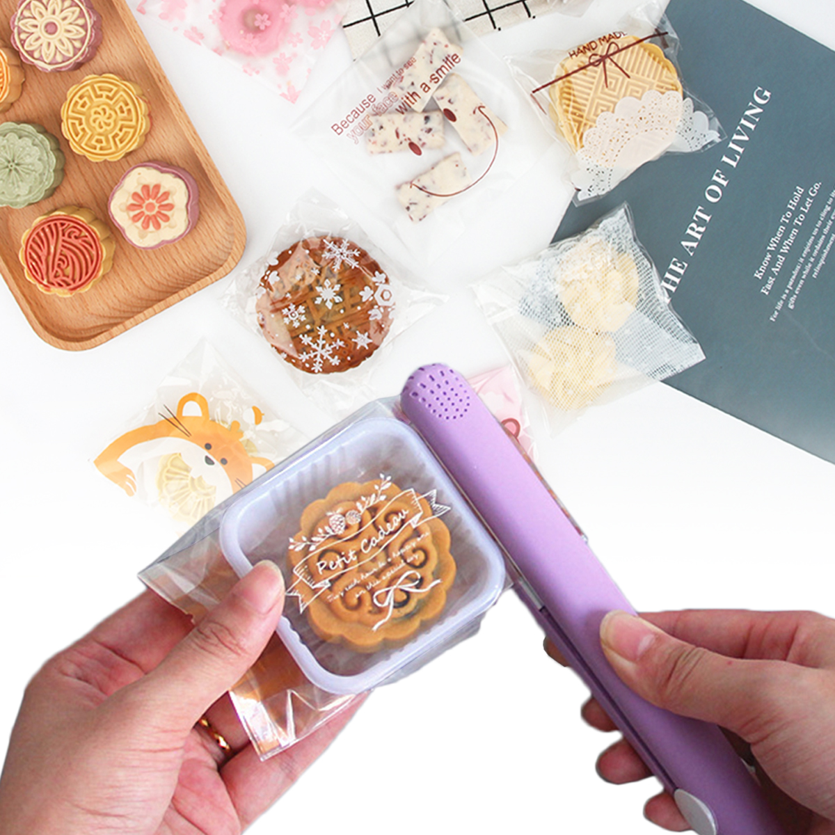 20W Electric Food Vaccum Sealer Packing Machine Diy Candy Cookie