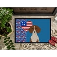thumbnail image 3 of Red Piebald Dachshund Indoor or Outdoor Mat 24x36, 3 of 5