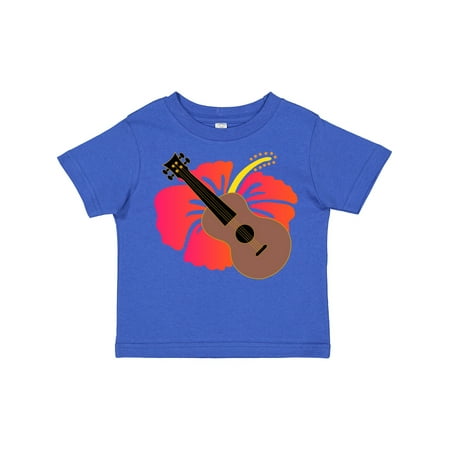 

Inktastic Ukulele Hawaiian Music Gift Toddler Toddler Girl T-Shirt