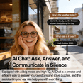 thumbnail image 3 of AI Smart Glasses for Men Women, Deepseek R1 & Gemini-2.5 AI Assistant, 164 Languages Support, Bluetooth 5.3, Music Playback, Hands-Free Calling, IP67 Waterproof, Physical Photochromic Lenses, 3 of 9