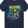 thumbnail image 3 of Marvel Wolverine - Slash - Toddler and Youth Short Sleeve Graphic T-Shirt, 3 of 5