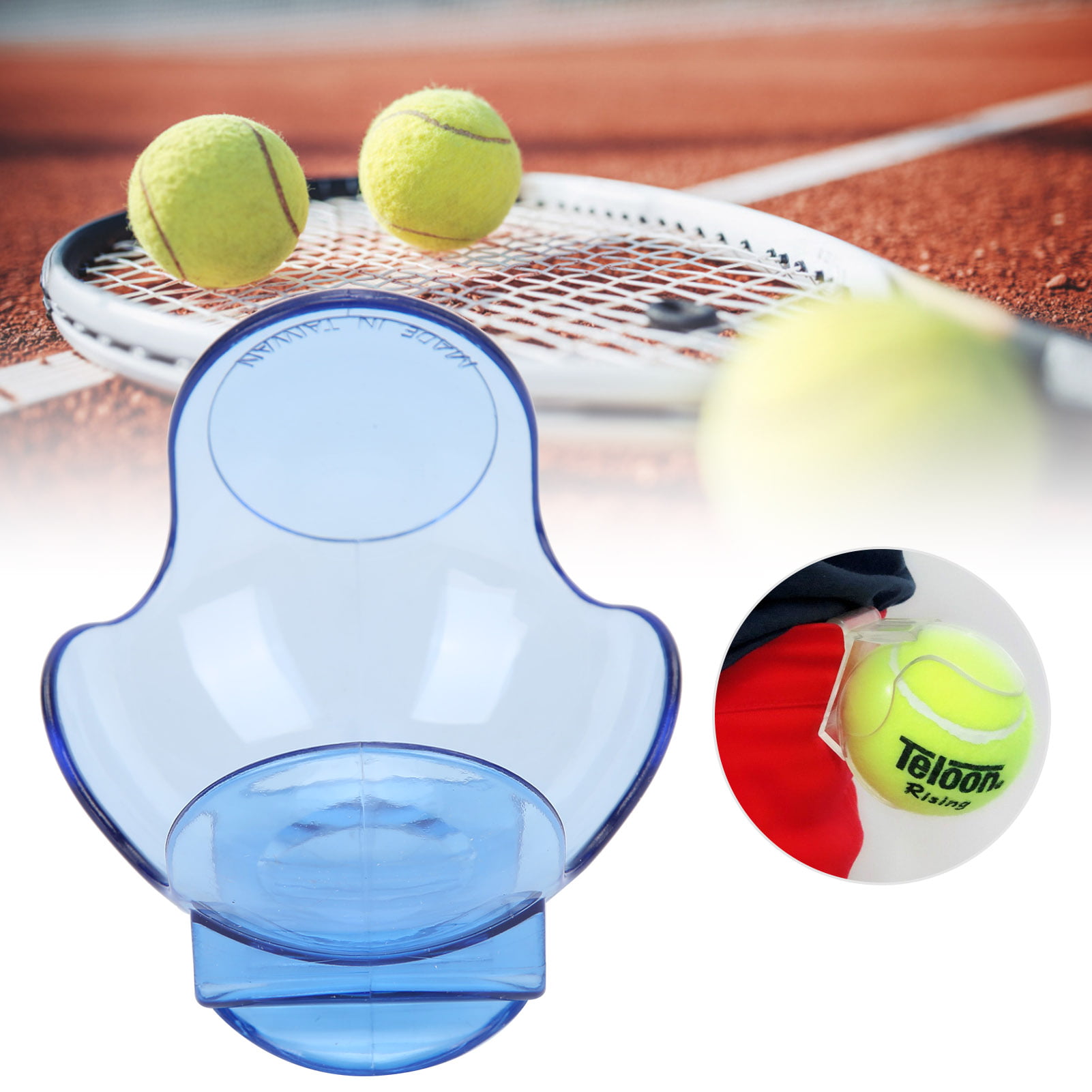 CargoTi Tennis Ball Clip Durable and Portable Tennis Ball Holder Waist Clip Tennis Accessories Pretty Popular 