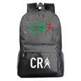 thumbnail image 1 of Cr7 Cristiano Ronaldo Backpack For Boys And Girls - Cartoon Kids School Bookbag With Large Capacity, Travel Rucksack, And Shoulder Bag, 1 of 1