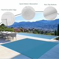thumbnail image 4 of Fsddascl Blue Outdoor Rug for Patio/Deck/Porch, Non-Slip Large Area Rug 5 x 8 Ft, Modern Pure Wave Ride Indoor Outdoor Rugs Washable Area Rugs, Reversible Camping Rug Carpet Runner, 4 of 5