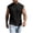 Black, variant on Men's Sleeveless T-Shirt Lightweight Breathable Crew Neck Summer Tank Tops Casual Vacation Beach Sports Shirt