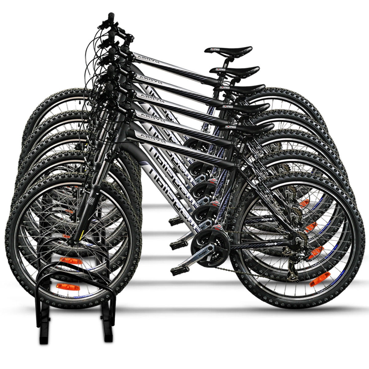 bench mounted bike stand