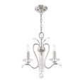 thumbnail image 6 of Livex Serafina Convertible Mini Chandelier in Venetian Golden Bronze, 6 of 7