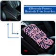 thumbnail image 5 of Valentine's Day Premium Soft Furry Printed Car Armrest Cover | Armrest Accessory, Car Armrest Mat | 12.5x8.2 Inch, 5 of 6