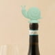 thumbnail image 4 of Abrelatas Caracol pequeño Tapón para botella de vino Tapones Reutilizables A prueba de fugas Lindo tapón decorativo para botella Tapón para vino tinto, 4 of 5