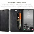 thumbnail image 2 of Wallet Case for Samsung Galaxy S23 5G,Magnetic Protect PU Leather Flip Case with Card Holders RFID Blocking Kickstand Shockproof Protection Case for Samsung Galaxy S23 5G 2023 (Black), 2 of 9