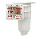 thumbnail image 6 of Rx Clear Swimming Pool Standard Thru-Wall Skimmer for Vinyl Liner In-Ground Pools, 6 of 6