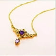 thumbnail image 2 of K-KED 22K 24K Thai Baht Yellow Gold GP Filled Necklace Jewelry, 2 of 3