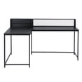 thumbnail image 1 of Homylin Ordinateur Industriel L-Forme Bureau d'Écriture Noir, 1 of 6