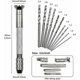 thumbnail image 4 of 11pcs Mini Drill Styling Set 9cm Hand Drill with 0.8-3mm Twist Drill Mini Hand, 4 of 5