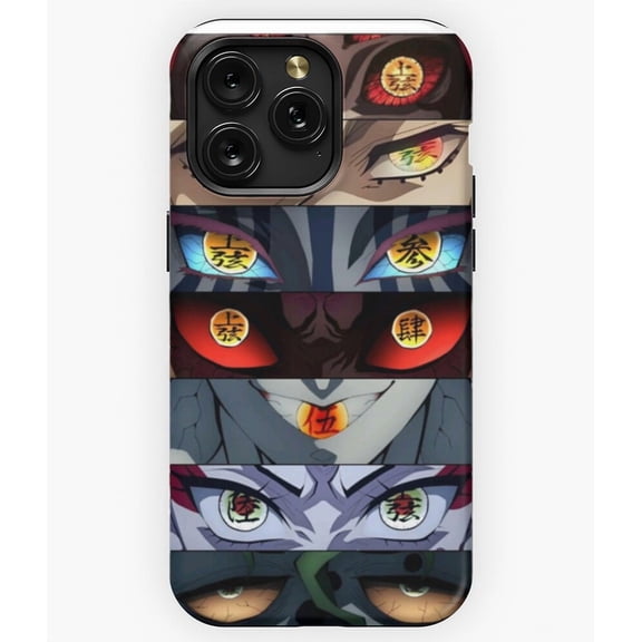 Upper Moons Eyes Demon Slayer G1419 Phone Case for iPhone17 16 15 14 13 12 11 Pro Max