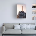 thumbnail image 3 of Trademark Fine Art Yochai Chodus The Peeking Eiffel Canvas Wall Art, 3 of 4