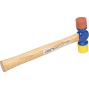 VAUGHAN Soft Face Hammer, VN19410, 12 oz, Hickory Handle