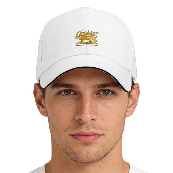 Lispipm Baseball Cap for Women Summer Breathable Hats Outdoor Running Sports Casual Caps College Students Travel Hat White