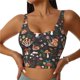 thumbnail image 1 of Balery Mushroom With Snails Sujetadores deportivos con espalda cruzada para mujer, acolchados, sin costuras, de alto impacto, ideales para yoga, gimnasio, entrenamiento y fitness.-Medium, 1 of 8