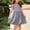 Purple A2, variant on Rvasteizo Girls' Dresses Print Short Sleeve Round Neck Dress Print Flounce Sleeve Relaxed Cut for 2-15 Years Summer Casual Garment