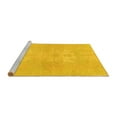 thumbnail image 2 of Ahgly Company Machine Washable Indoor Rectangle Abstract Yellow Modern Area Rugs, 5' x 7', 2 of 4