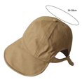 thumbnail image 3 of YAOBAMM Lady Cap Women Visor Foldable Solid Color Protection Adjustable UV Breathable Face Protection Gardening Women Summer Hat, 3 of 6