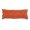 Orange, variant on 18 x 18 x 18 in. Red Solid Color Zippered 100 Percent Cotton Throw Pillow - Set of 2