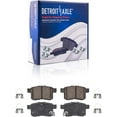 thumbnail image 3 of Detroit Axle - Front Brake Kit for 2013-2016 Honda Accord, Disc Brake Rotors Ceramic Brake Pads Wheel Bearings 2014 2015 Replacement : 11.54" inch Front and 11.10" inch Rear rotor, 3 of 7