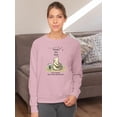 thumbnail image 2 of Pooh Bear And Bumblebees Sweatshirt Women -Smartprints Designs, Female x-Large, 2 of 4