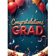 thumbnail image 4 of LUUFILx Graduation Party Decorations Graduation Banner with Balloons Roll Confetti Celebration Backdrop Congrats Grad Event Photo Booth Background, 4 of 8