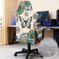 thumbnail image 3 of Uorisanigo Boho Butterfly Gaming Chair Covers Slipcovers for Women Non Slip Game Chair Slipcovers with 2 Armrest Covers Removable Gaming Chair Accessories, 3 of 8