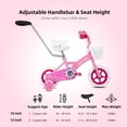 thumbnail image 3 of JOYSTAR Voyager 10 Inch Kids Bike for Boys and Girls, Children Bicycle in Pink, 3 of 11