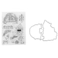 thumbnail image 1 of Juego, Saludable, No Irritante, Transparente, Reciclable, Duradero, Con Troquel De Corte Para Manualidades De álbumes De Recortes De Bricolaje ANGGREK Card Making Stamps, 1 of 8
