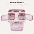 thumbnail image 4 of Toilet bag four in one travel storage bag,large capacity,4 compartments,dry and wet separation,waterproof with handle makeup bag,suitable for travel,gym,gifts., 4 of 6