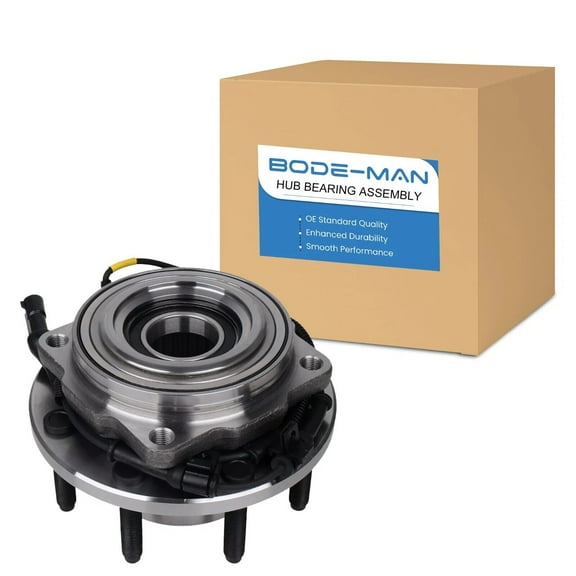 Bodeman Front Wheel Hub and Bearing Assembly w/ABS for 2005-2010 Ford F-250 F-350 Super Duty 4x4 4WD w/Single Rear Wheel (SRW)