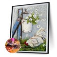 thumbnail image 2 of Cuadros Decorativos Cuadro de mosaico de taladro redondo completo DIY de pollo 5D de pintura de diamante (J83602) Likrtyny embutido en tela, 2 of 6