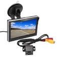 thumbnail image 4 of Backup Camera Monitor Kit, Backup Camera System Kit 5in Rearview Monitor V1 V2 Video Input High Definition 12-24V for Vehicles, 4 of 7